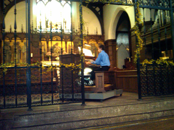 Fritz Herrmann at AGO recital